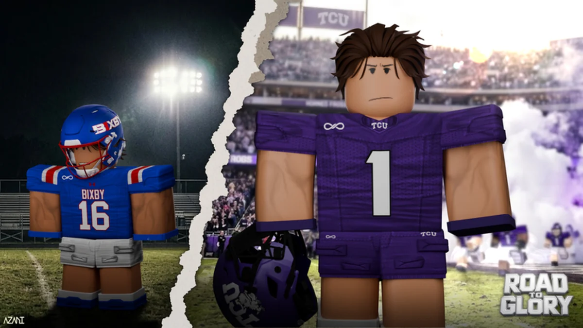 Official college football action artwork